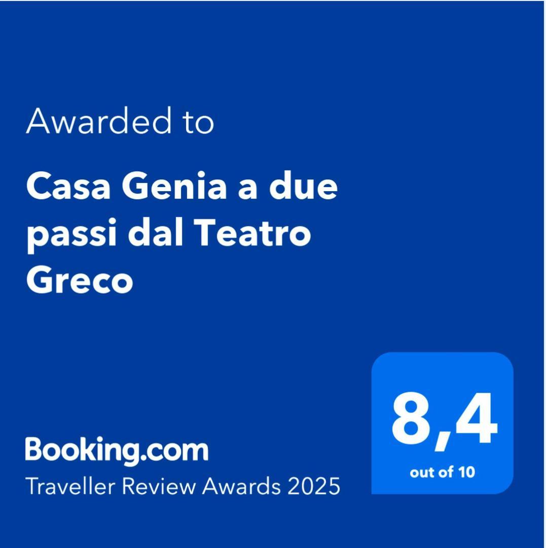 Ferienwohnung Casa Genia A Due Passi Dal Teatro Greco Syrakus Exterior foto